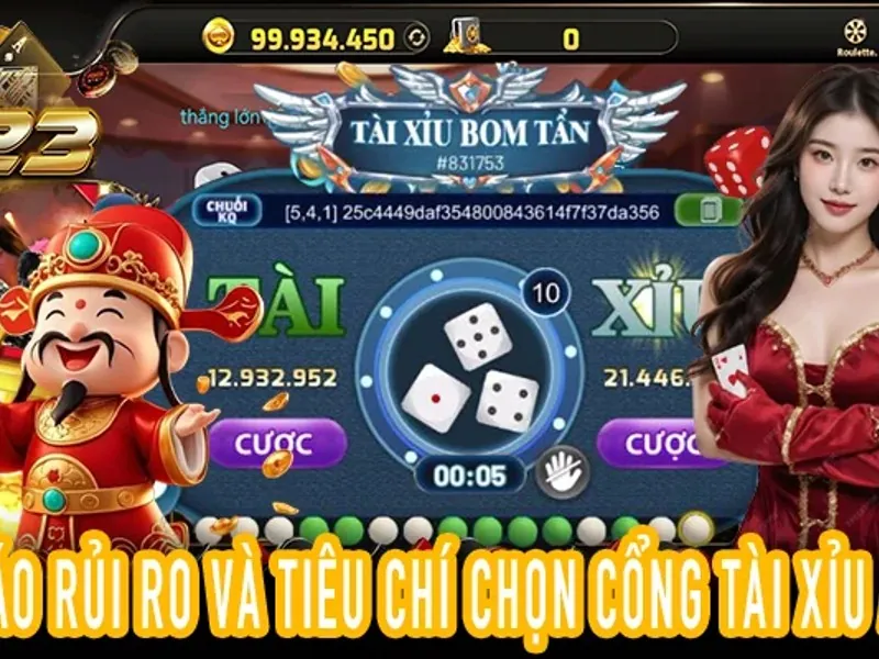 Hình ảnh bàn Poker với chip và quân bài, không khí giải đấu tại vin68