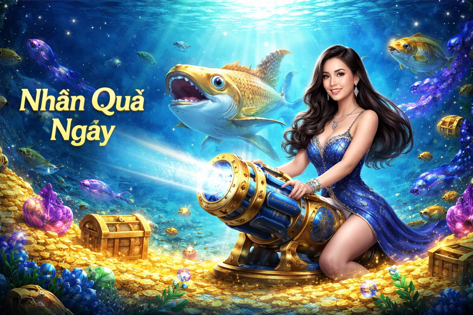 Hình ảnh trò chơi bắn cá sống động
